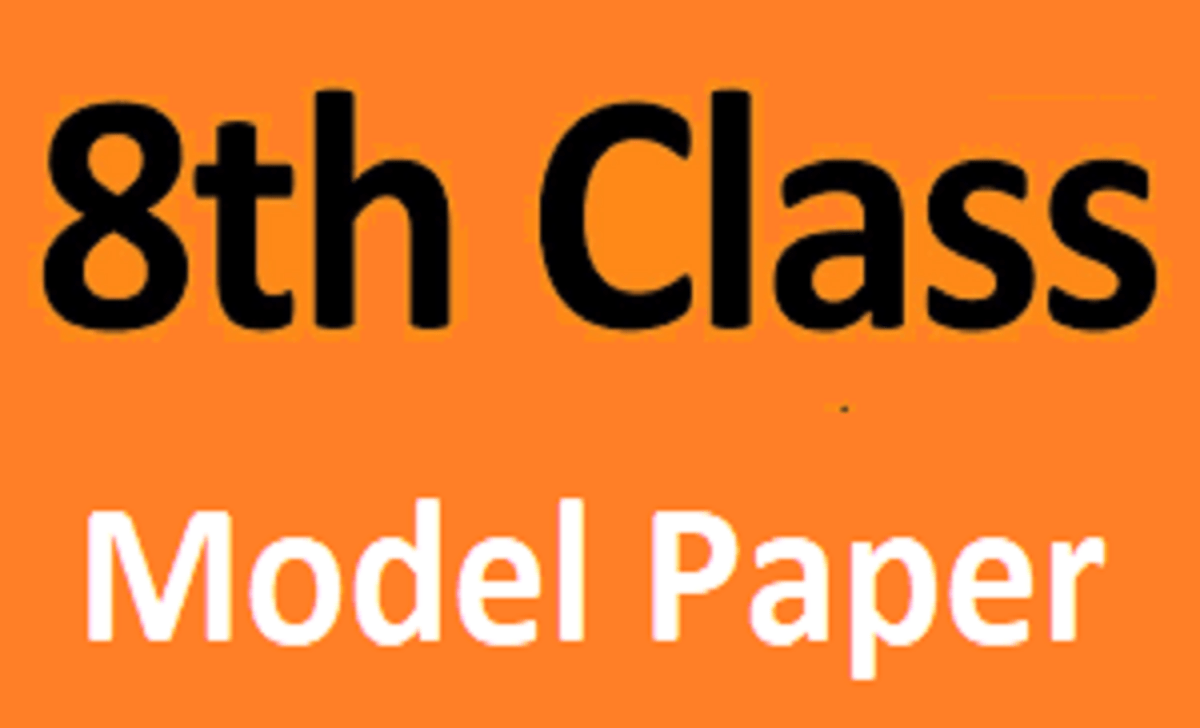 MP Board 8th Model Paper 2021 एमपी बोर्ड 8 वीं मॉडल प्रश्न पत्र 2021
